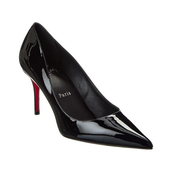 Christian Louboutin Miss Z 80 Patent Pump Black